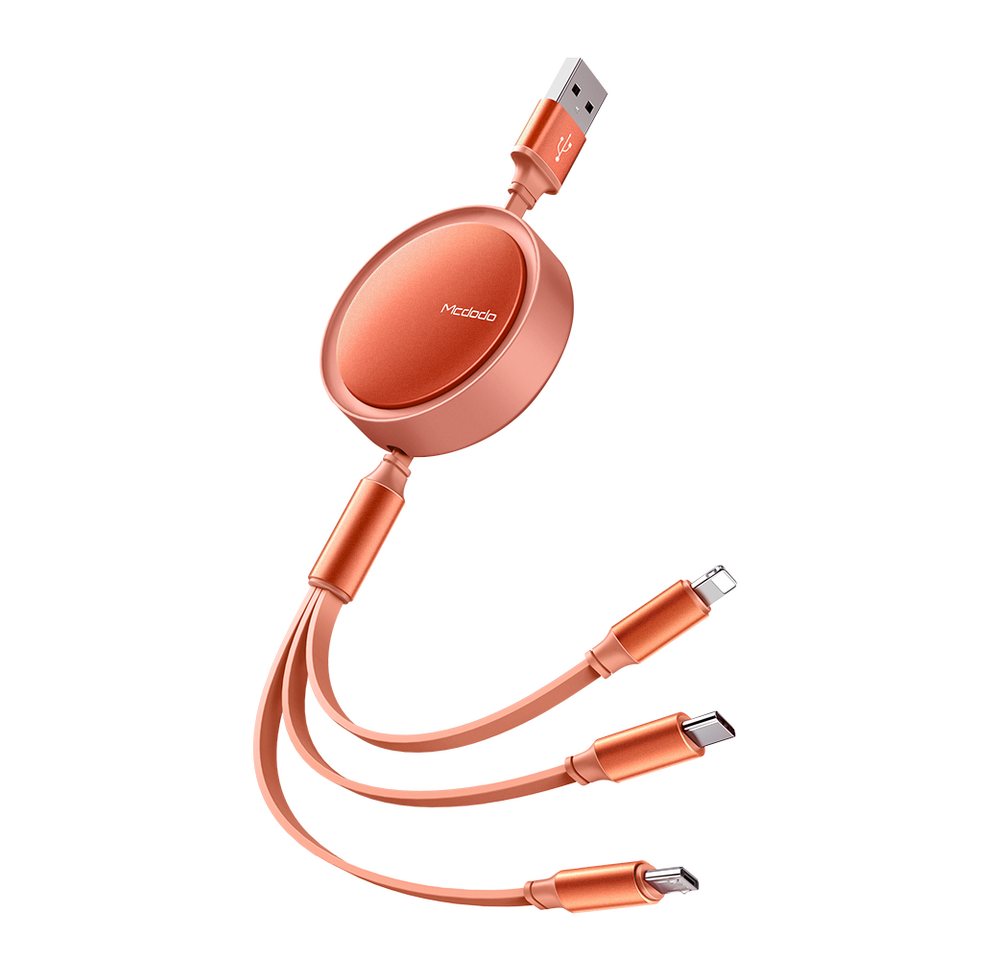mcdodo 3in1 Ladekabel USB iPhone + Typ-C + MicroUSB 1,2M USB-Kabel mcdodo 3in1 Ladekabel USB iPhone + Typ-C + MicroUSB 1,2M USB-Kabel von mcdodo