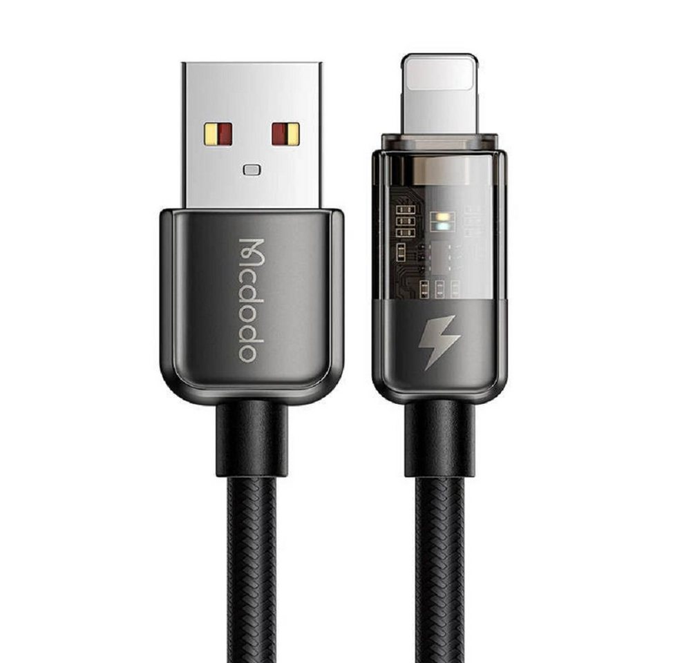 mcdodo Anti-Bruch Smartphone-Kabel USB zu IOS Schnell Ladegerät, 3A, 1,2m Smartphone-Kabel, (120 cm) von mcdodo