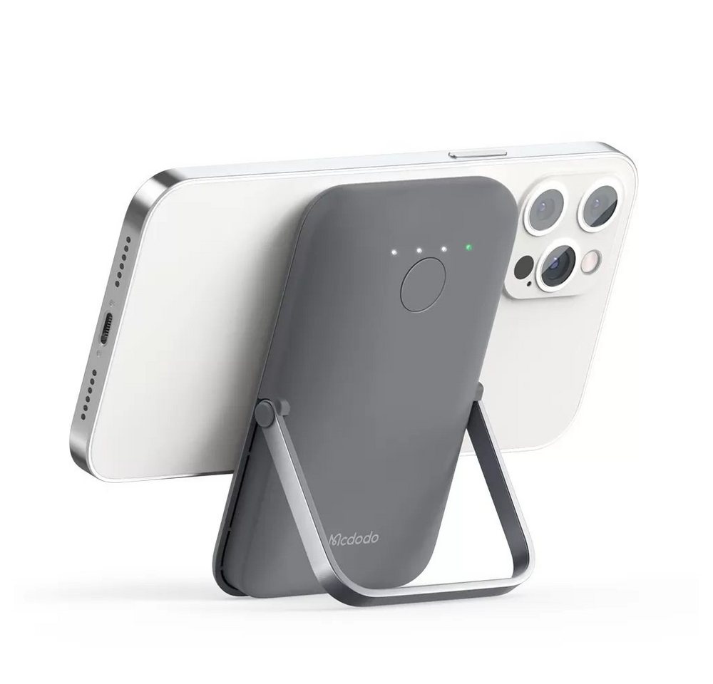 mcdodo MagSafe 15W Wireless Powerbank 20W PD Schnell-Ladegerät 5000mAh grau Powerbank mcdodo MagSafe 15W Wireless Powerbank 20W PD Schnell-Ladegerät 5000mAh grau Powerbank von mcdodo