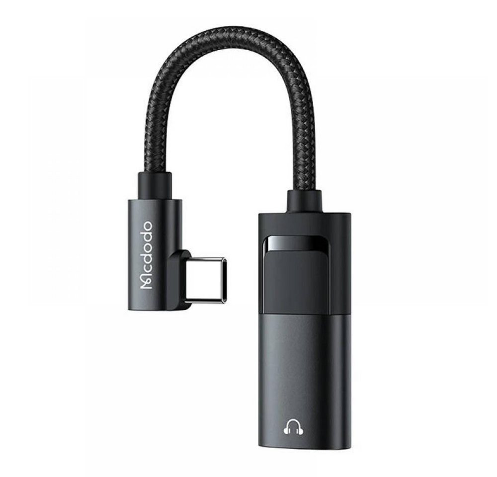 mcdodo Mcdodo CA-1880, USB-C Audio Adapter mit Ladefunktion & DAC, 3,5mm Audio- & Video-Kabel mcdodo Mcdodo CA-1880, USB-C Audio Adapter mit Ladefunktion & DAC, 3,5mm Audio- & Video-Kabel von mcdodo