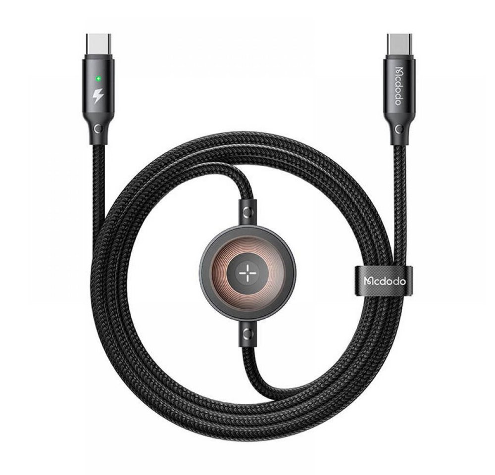 mcdodo Mcdodo CA-2580, 2-fach Ladekabel für USB-C / Apple Watch, 60W, 1,5m, Induktions-Ladegerät mcdodo Mcdodo CA-2580, 2-fach Ladekabel für USB-C / Apple Watch, 60W, 1,5m, Induktions-Ladegerät von mcdodo