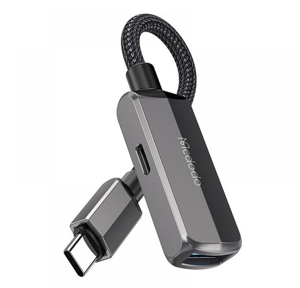 mcdodo Mcdodo CA-2830, OTG Adapter mit Ladefunktion, USB-C Stecker - USB-C + USB-Kabel mcdodo Mcdodo CA-2830, OTG Adapter mit Ladefunktion, USB-C Stecker - USB-C + USB-Kabel von mcdodo