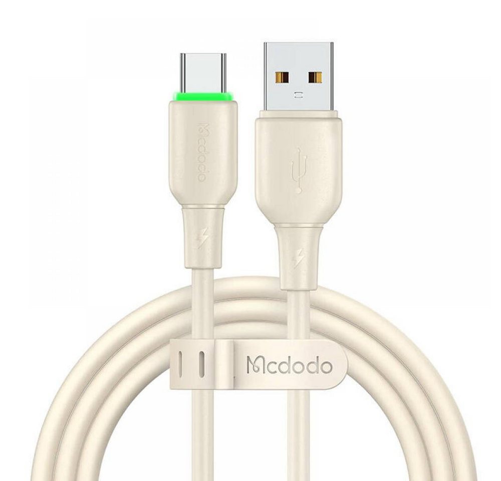 mcdodo Mcdodo CA-4750 Liquid Silicon Cable, USB-A - USB-C Kabel mit LED, USB-Kabel, (120 cm) mcdodo Mcdodo CA-4750 Liquid Silicon Cable, USB-A - USB-C Kabel mit LED, USB-Kabel, (120 cm) von mcdodo