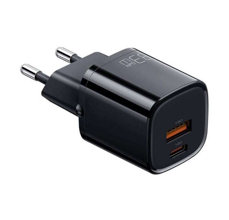 mcdodo Mcdodo CH-0151, Nano Charger / Ladegerät, USB-A + USB-C, 33W, schwarz USB-Ladegerät von mcdodo