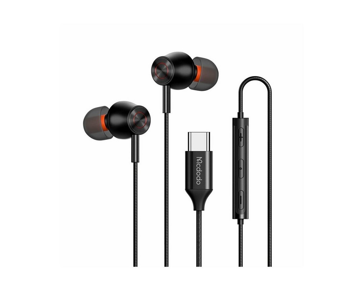 mcdodo Mcdodo In-Ear, kabelgebundener Kopfhörer, USB-C In-Ear-Kopfhörer (mit Mikrofon) von mcdodo
