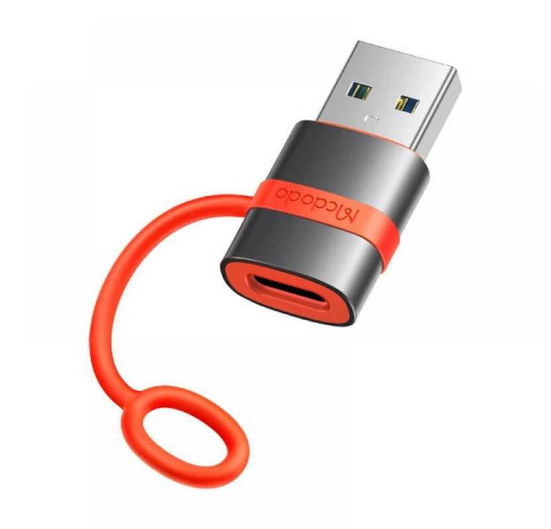 mcdodo Mcdodo OT-3800, USB 3.0 Adapter, C-Buchse - A-Stecker, Metall mit USB-Kabel von mcdodo