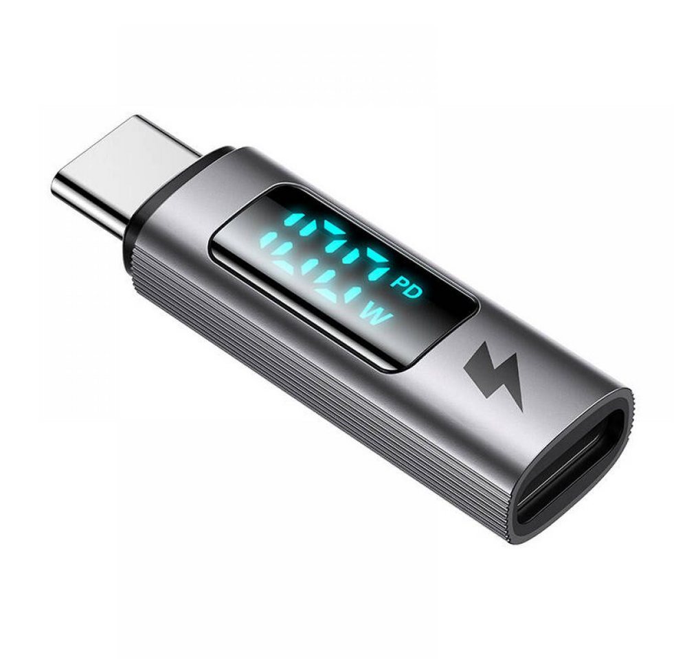 mcdodo Mcdodo OT-6090, USB-C Adapter mit Leistungsanzeige, C-Stecker - USB-Adapter mcdodo Mcdodo OT-6090, USB-C Adapter mit Leistungsanzeige, C-Stecker - USB-Adapter von mcdodo