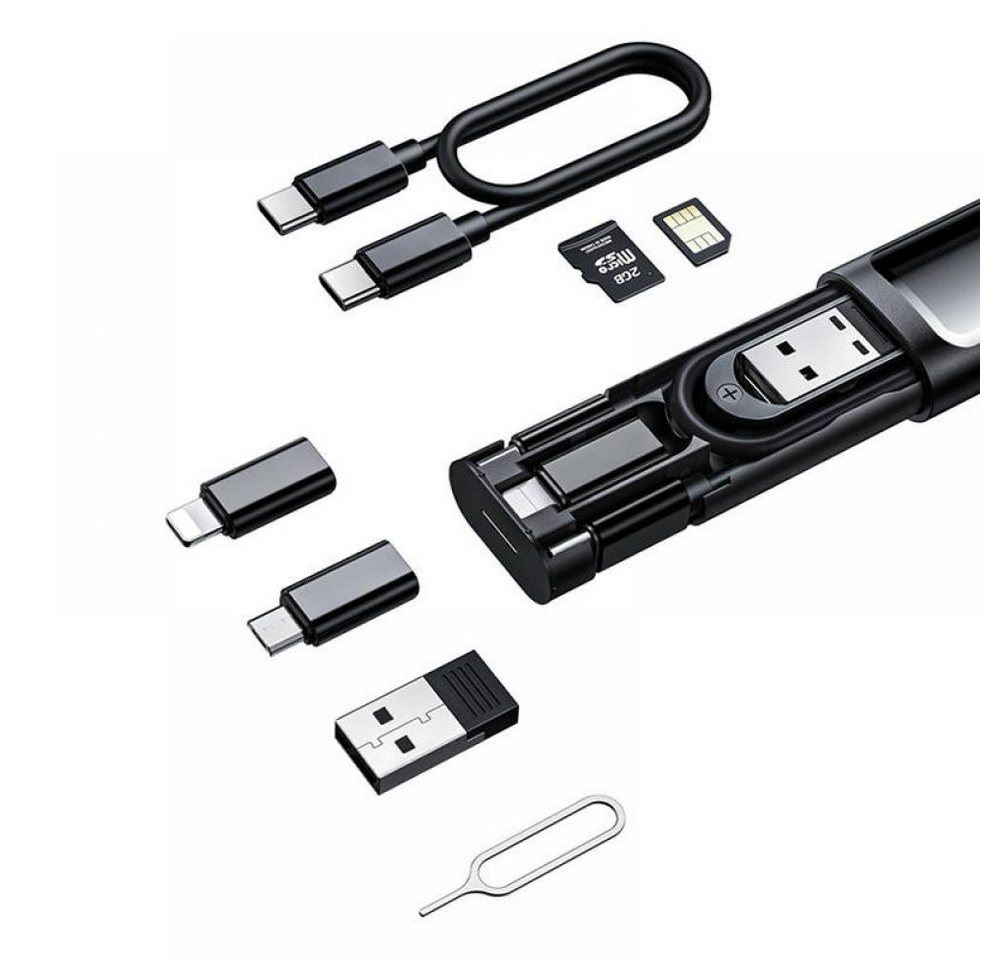 mcdodo Mcdodo WF-1720 Portables All-in-One Ladekabel Kit, kompatibel mit Lightningkabel mcdodo Mcdodo WF-1720 Portables All-in-One Ladekabel Kit, kompatibel mit Lightningkabel von mcdodo