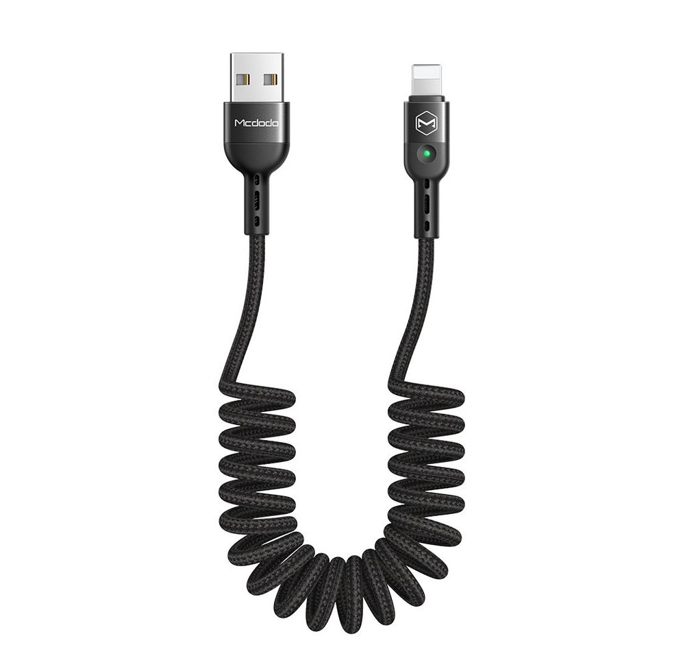 mcdodo Omega USB-Kabel einziehbares Ladekabel Kfz-Ladekabel Lightning USB-Kabel von mcdodo