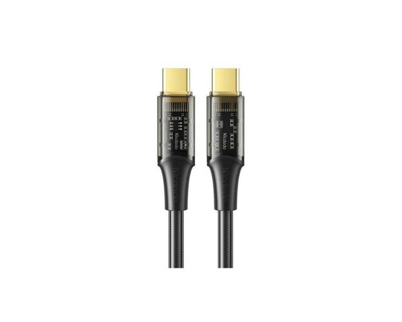 mcdodo Schnell-Ladekabel USB-C auf USB-C, PD 100W, 1.8m Smartphone-Ladegerät (Schnellladefunktion) von mcdodo