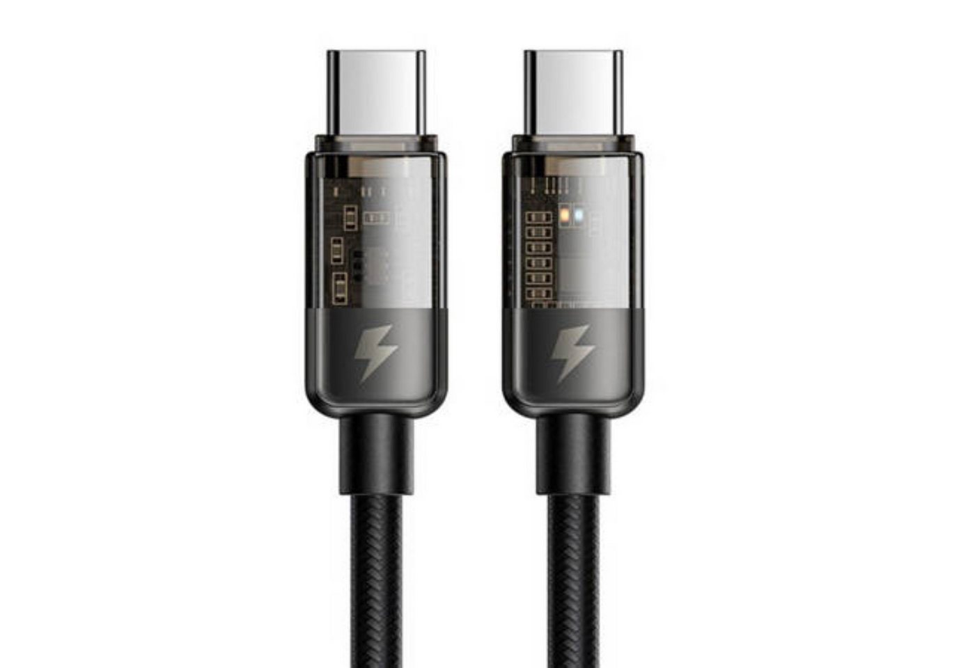 mcdodo Schnellladekabel USB-C zu USB-C PD 100W, 1,8m in Schwarz Datenkabel Smartphone-Kabel mcdodo Schnellladekabel USB-C zu USB-C PD 100W, 1,8m in Schwarz Datenkabel Smartphone-Kabel von mcdodo