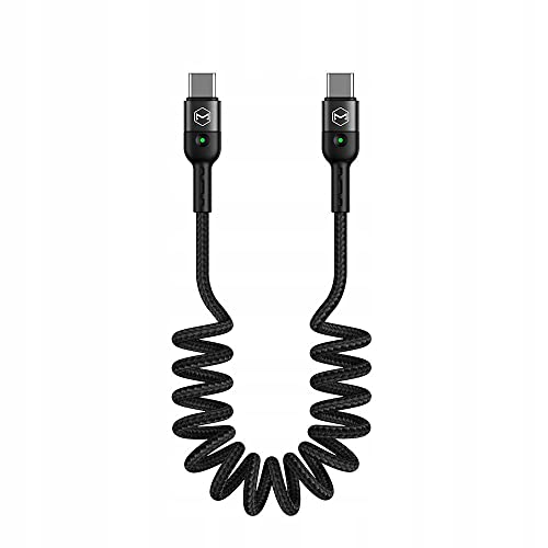 mcdodo USB C Kabel auf USB C,PD 60W SpiralKabel -Dehnbar bis 1.8m mcdodo USB C Kabel auf USB C,PD 60W SpiralKabel -Dehnbar bis 1.8m von mcdodo