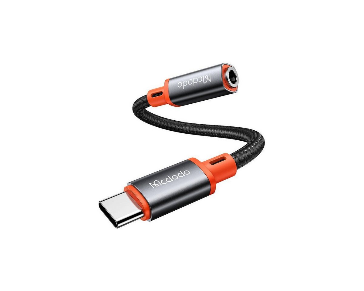 mcdodo USB-C auf AUX Miniklinke 3.5mm Audio Adapter, DAC, 0.11m Audio-Kabel mcdodo USB-C auf AUX Miniklinke 3.5mm Audio Adapter, DAC, 0.11m Audio-Kabel von mcdodo