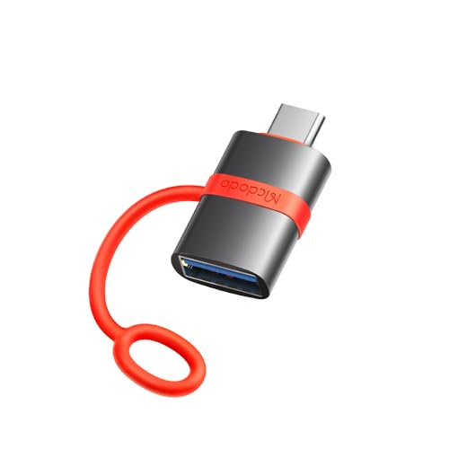 mcdodo USB C auf USB Adapter USB-C auf USB OTG Adapter, USB Buchse auf USB C Stecker Kompatibel mit iPhone 16 15 Pro Max MacBook Pro 2020/2021, Samsung Galaxy, Tablets, Handy und Typ-C Gerät von mcdodo