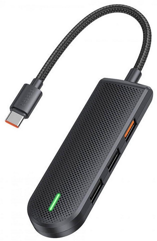 mcdodo USB-Verteiler Mcdodo HU-1430 5 in 1 USB-C HUB, 3-Port USB-Hub (1x 3.0, 2x 2.0) + SD von mcdodo