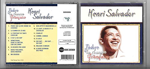 henri salvador : jadore la chanson française CD henri salvador : jadore la chanson française CD von mcps