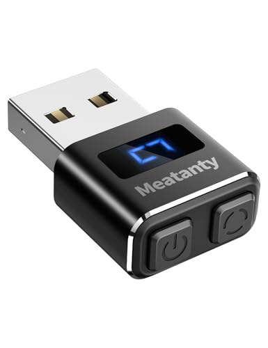 meatanty Metall 3 Modi Maus Jiggler, USB Mouse Jiggler mit Modus und EIN/AUS, Maus Beweger mit Digitalanzeige und Schutzhülle, Verhindern Sie, DASS der Computer in den Energiesparmodus wechselt von meatanty