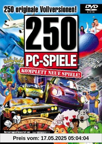 250 PC-Spielebox (DVD-ROM) von media Verlagsgesellschaft mbH