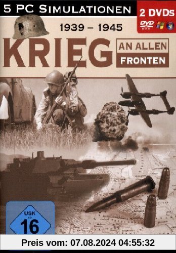 Krieg an allen Fronten 1939-1945: Der Zweite Weltkrieg - 5 PC Simulationen von media Verlagsgesellschaft mbh