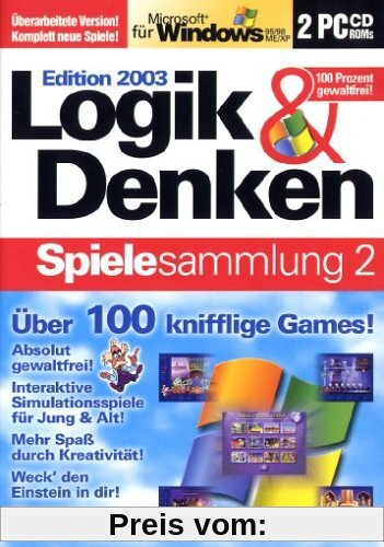 Logik & Denken Spielesammlung 2 von media Verlagsgesellschaft mbh