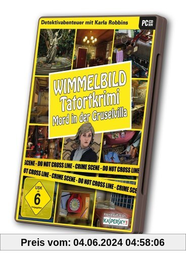 Wimmelbild Tatortkrimmi - Mord in der Gruselvilla von media Verlagsgesellschaft mbh