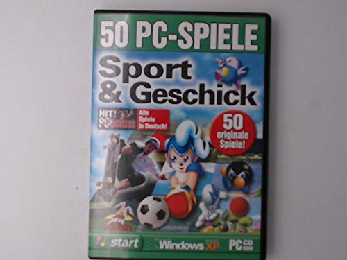 50 PC-Spiele Sport und Geschick. CD-ROM für Windows ab 98. von media Verlagsgesellschaft