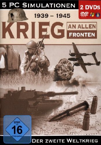 Krieg an allen Fronten 1939-1945: Der Zweite Weltkrieg - 5 PC Simulationen von media Verlagsgesellschaft