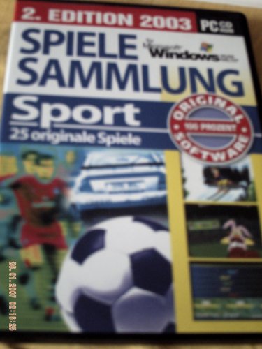Spielesammlung Sport. CD-ROM für Windows 95/98/ME/XP. 25 original Spiele. von media Verlagsgesellschaft