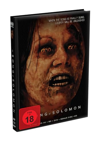 American Guinea Pig: The Song of Solomon 5-Disc Mediabook Cover G limited 44 UNCUT (4K Ultra HD + Blu-ray + Bonus Disc +CD Soundtrack + DVD) G von mediacs