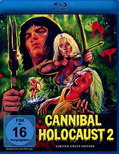 CANNIBAL HOLOCAUST 2 (Amazonia - Kopfjagd im Regenwald) (Blu-ray) Limited 77 Edition – Uncut von mediacs