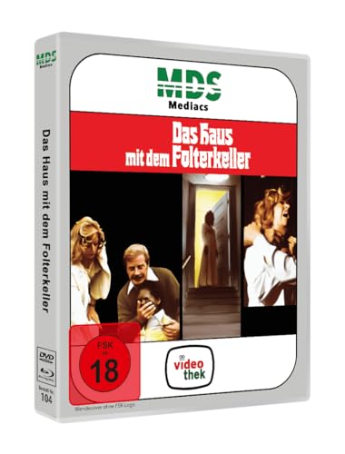 Das Haus mit dem Folterkeller Limited 222 in Scanavo Full-Sleeve Box (Blu-ray + DVD) RETRO von mediacs