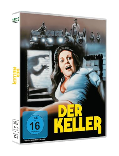 Der Keller (The Beast in the Cellar) Limited 222 in Scanavo Full-Sleeve Box (Blu-ray + DVD) RETRO von mediacs