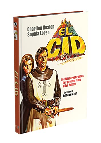 EL CID - 2-Disc Mediabook Cover A (Blu-ray + DVD) Limited 500 Edition - Uncut von mediacs
