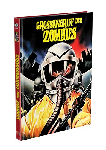 GROSSANGRIFF DER ZOMBIES - 4-Disc Mediabook Cover A (Blu-ray + DVD + Bonus-DVD + Soundtrack CD) Limited 999 Edition - Uncut von mediacs