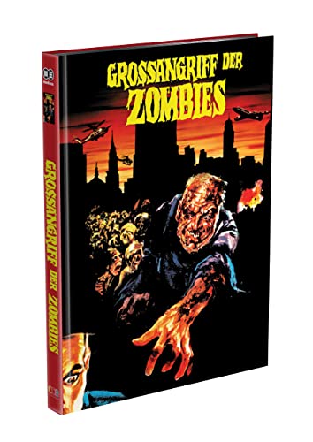 GROSSANGRIFF DER ZOMBIES - 4-Disc Mediabook Cover B (Blu-ray + DVD + Bonus-DVD + Soundtrack CD) Limited 999 Edition - Uncut von mediacs