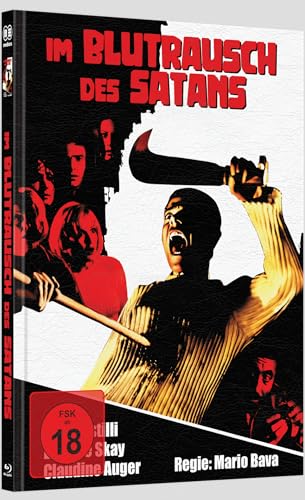 Im Blutrausch des Satans 2-Disc wattiertes Mediabook Cover J limited 99 UNCUT (Blu-ray + DVD) J von mediacs