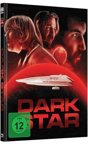 John Carpenter´s DARK STAR 3-DISC wattiertes Mediabook Cover A limited 99 UNCUT (Blu-ray + Bonus Blu-ray + DVD) A von mediacs