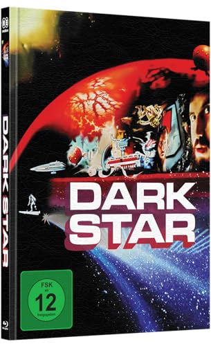 John Carpenter´s DARK STAR 3-DISC wattiertes Mediabook Cover B limited 99 UNCUT (Blu-ray + Bonus Blu-ray + DVD) B von mediacs