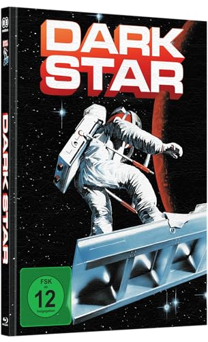 John Carpenter´s DARK STAR 3-DISC wattiertes Mediabook Cover E limited 99 UNCUT (Blu-ray + Bonus Blu-ray + DVD) E von mediacs