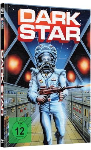 John Carpenter´s DARK STAR 3-DISC wattiertes Mediabook Cover I limited 99 UNCUT (Blu-ray + Bonus Blu-ray + DVD) I von mediacs