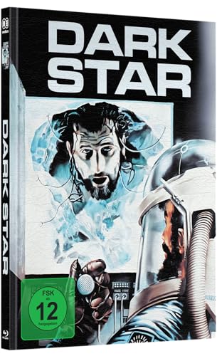John Carpenter´s DARK STAR 3-DISC wattiertes Mediabook Cover L limited 99 UNCUT (Blu-ray + Bonus Blu-ray + DVD) L von mediacs