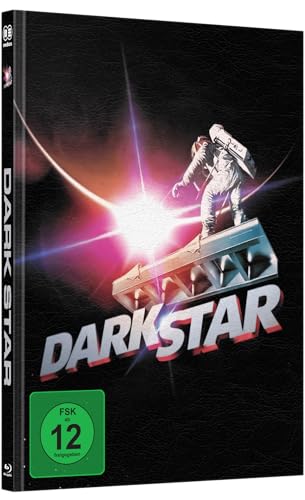 John Carpenter´s DARK STAR 3-DISC wattiertes Mediabook Cover N limited 99 UNCUT (Blu-ray + Bonus Blu-ray + DVD) N von mediacs