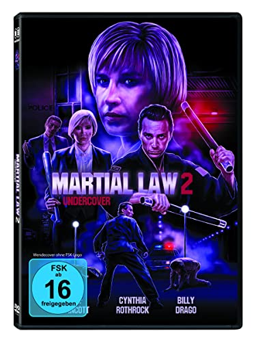MARTIAL LAW 2 – Undercover - Limited Edition (DVD) Cover A - Uncut von mediacs