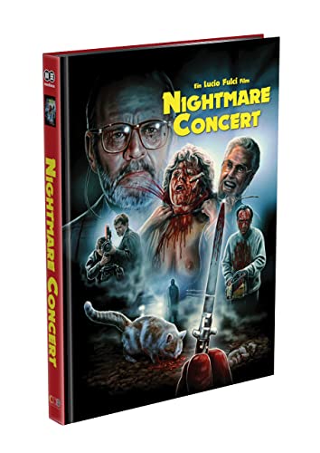 NIGHTMARE CONCERT - 4-Disc Mediabook Cover A (Blu-ray + DVD + Bonus-DVD + Soundtrack CD) Limited 999 Edition - Uncut von mediacs