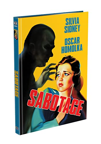 SABOTAGE - Alfred Hitchcock - 2-Disc Mediabook Cover A (Blu-ray + DVD) Limited 250 Edition von mediacs