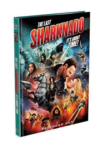 SHARKNADO 6 - The Last One - Extended Cut - 2-Disc Mediabook Cover A (DVD + Blu-ray) Limited 999 Edition von mediacs