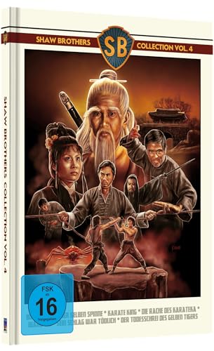 SHAW BROTHERS COLLECTION 4 - 5-Disc BD Mediabook limitiert auf 500 Stück [Blu-ray] von mediacs