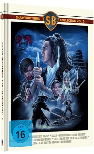 SHAW BROTHERS COLLECTION 5 - 5-Disc BD Mediabook limitiert auf 500 Stück [Blu-ray] von mediacs