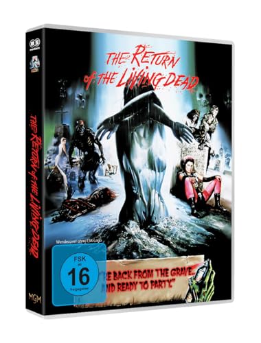 THE RETURN OF THE LIVING DEAD (Verdammt,die Zombies kommen) Limited 222 in Scanavo Full-Sleeve Box (Blu-ray + DVD) RETRO von mediacs