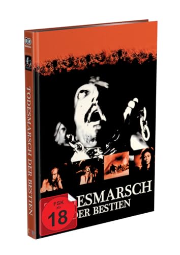 Todesmarsch der Bestien 2-Disc Mediabook Cover A limited 999 UNCUT (Blu-ray + DVD) von mediacs